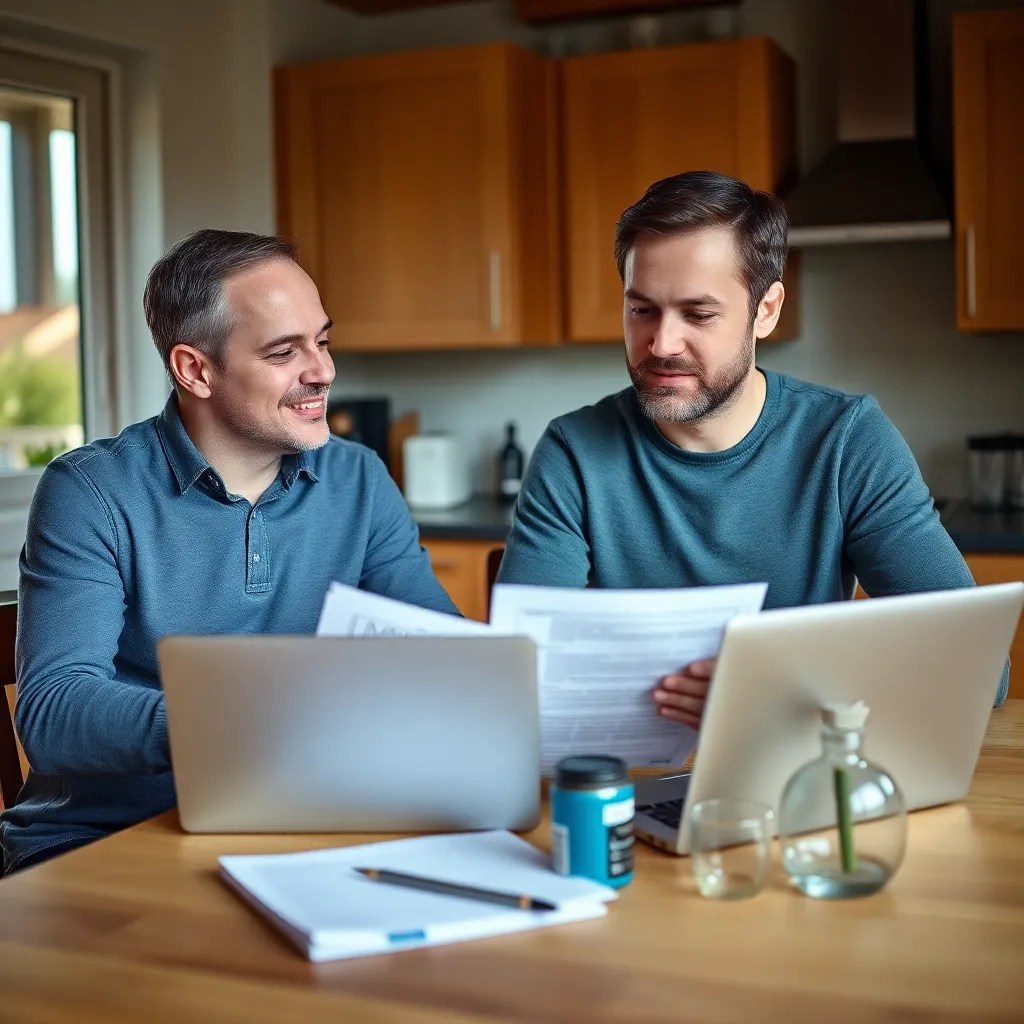 Stel dat rustig aan tafel zit en samen naar financiële documenten kijkt